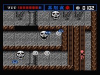 une photo d'Ã©cran de The Treasure Of Usas sur MSX